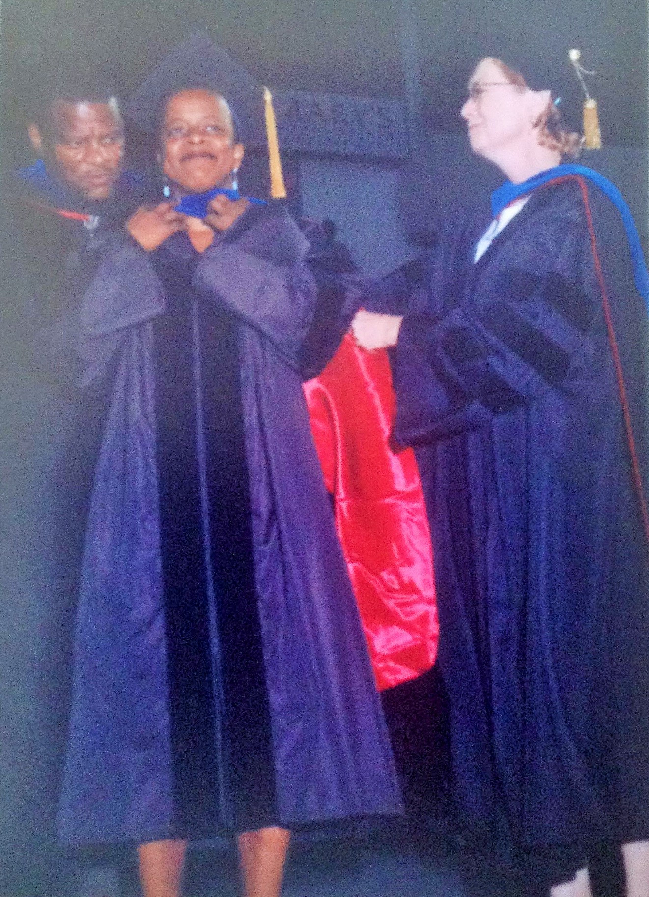 Graduating from UGA in 2005