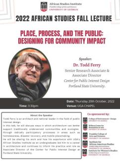 Dr. Todd Ferry African Studies Fall 2022 Lecture