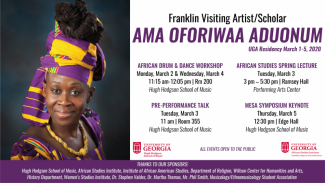 Professor Ama Oforiwaa Aduonum Visiting Artist/Scholar